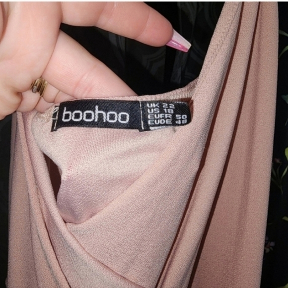 Boohoo 18 light pink romper - Picture 3 of 4